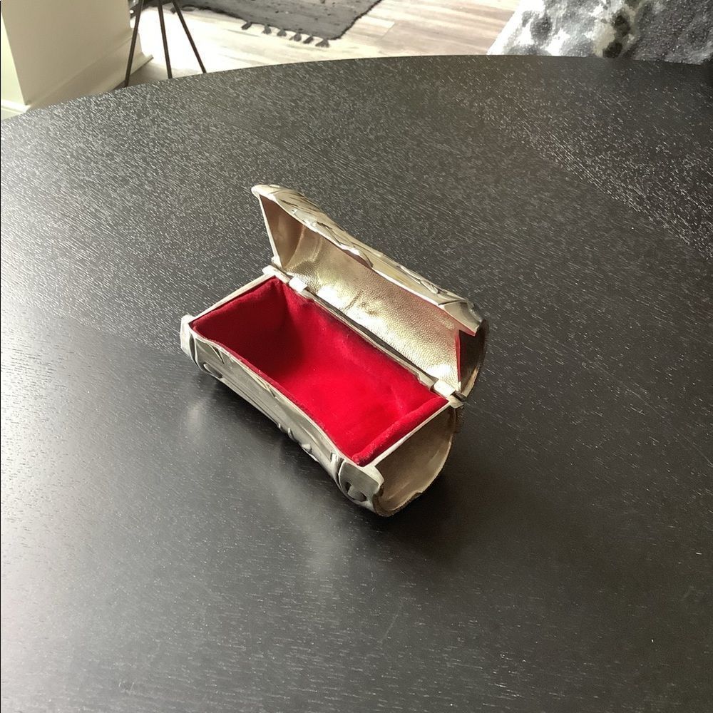Vintage Vera Lucino silver box